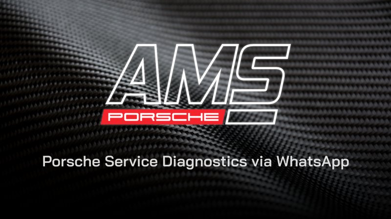 Porsche Service Diagnostics via WhatsApp
